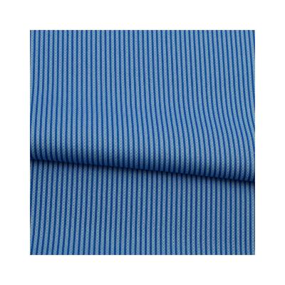 China Customizable Designed Vertical Stripe Piece 100%Polyester Dye Interlock Fabric With Wicking Finish for sale