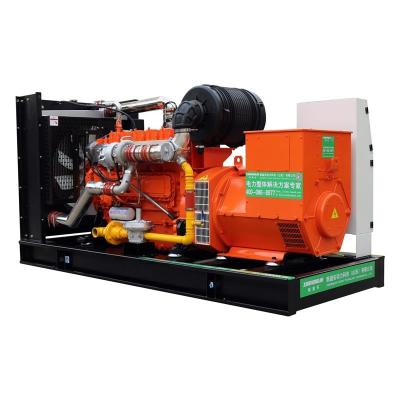 China Home Turbine 24v Electric Start 150 Kw Bio Gas Generator XSA-150GFQ for sale