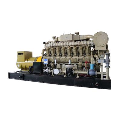 China High Quality Clean Energy 1250kva 16 Cylinders Methane Generator XSA-1000GFQ for sale