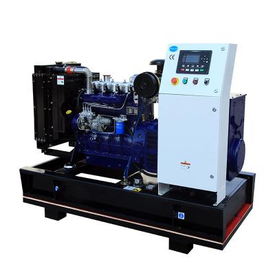 China Low Noise Open Frame Start 24v Electric Power Diesel Generator XSA-50GF for sale