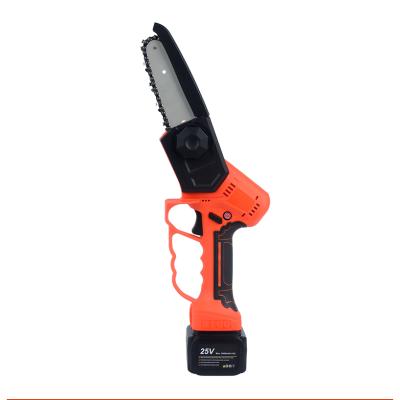 China Garden Anti-skid Cordless Chainsaw Household Lithium Battery Pruning Handheld Cordless Chainsaw for sale