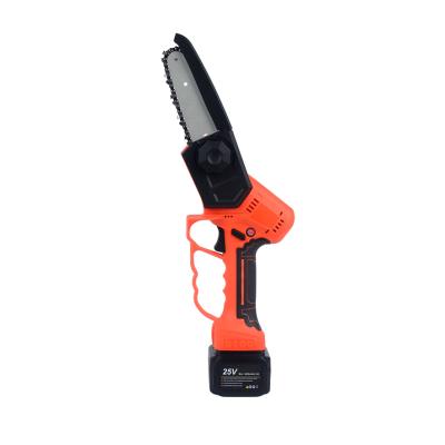 China Hot Selling Rechargeable Battery Chainsaw Professional Powerful Garden Anti-skid Cordless Chainsaw for sale