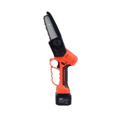 China Garden Anti-skid Direct Cordless Chainsaw Household Factory Pruning Rechargeable Handheld Chainsaw for sale