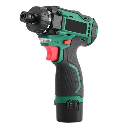 China High Quality Home Tool 20V Cordless Electric Battery Powered Drill Mini Hand Electric Drill Machine Screwdriver Drill for sale