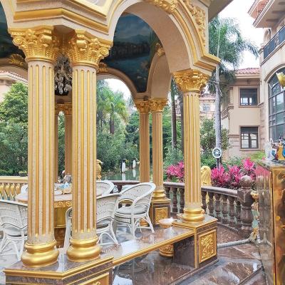 China 19cm/7.48in Strong Durable ABS Material Plastic Roman Pillar Construction Concrete Column Mold Roof Top Supports Strong Home Decoration Quality for sale