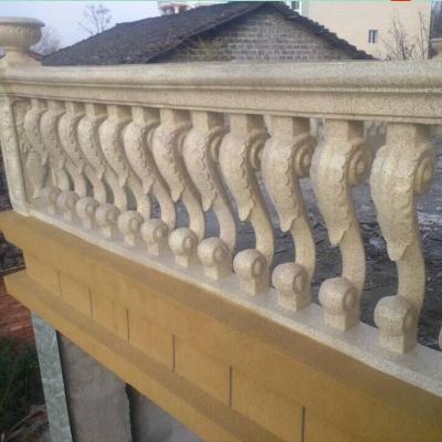 China 93cm/36.61in Injection Molding Easily Assembled Plastic Cement Seahorse Railing Post Balcony Durable Cast-In-Place Concrete Mold 90cm/35.43in for sale