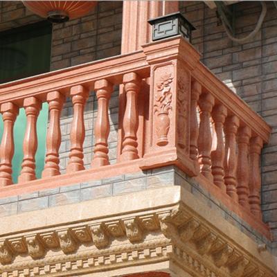 China Popular Traditional Durable Mold Precast Strong Plastic Buckle Attaching Lobby Passage Porch Baluster Pole Corner Strong Plastic Buckle Attaching Balcony for sale