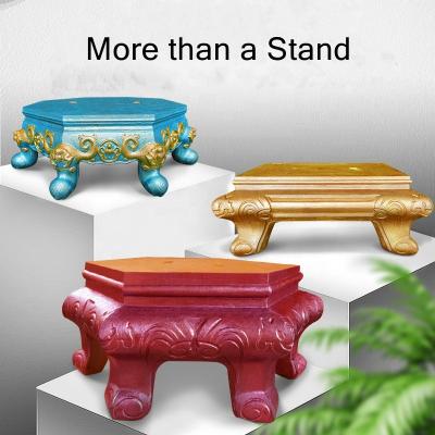 China Simple Design Contemporary Plastic Classic Durable Bonsai Flower Pot Garden ABS Urn DIY Holder Concrete Gardening Mold for sale