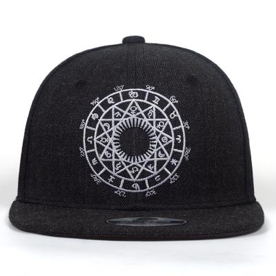 China 2021 COMMON Fashion Design High Quality Hip Hop Customer Embroidered Logo Snapback Hats for sale