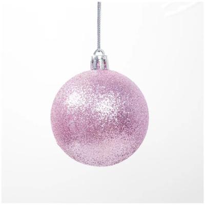 China Christamas Home Decoration 12PCS Christmas Balls Ornaments 60MM Painted Christmas Tree Hanging Decoration Unbreakable Party Wedding Ornaments for sale