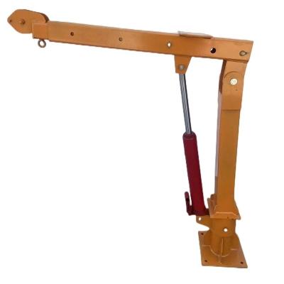 China Hot Selling Home Use Lift Equipment Small Truck Crane Hydraulic Truck Crane 500 Kg for sale