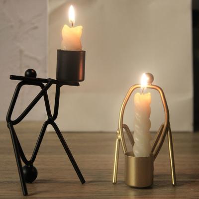 China New Home Decoration Design Decorations.Gifts Candle Holder Stand Christmas Wedding Candlestick Set for sale