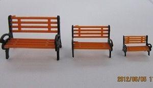 China model park chairs,model scale chairs,architectural model accessories,fake park bench,fake chairs,model stuffs for sale