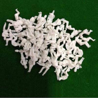 China 1:150 seated white figures-scale figure,architectural model people,unpainted figures,white figures,model people for sale