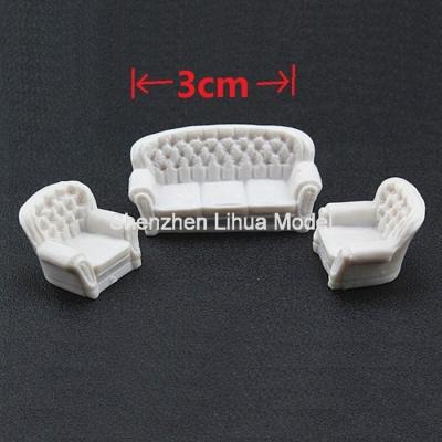 China ABS model sofa,miniature scale model sofa,model furniture,model accessories,model materials à venda