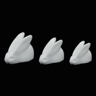 China model fake rabbit---scale mini rabbit,model animals,model scale figures,scale white rabbit,model stuffs,fake rabbit for sale