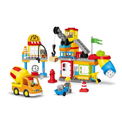 China Educational Building Toy Building Blocks City Platoon 95pcs Jigsaw Building Blocks Toys Building Model Bucket Set New 2021 Hot Sale Toys for sale