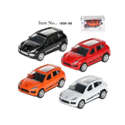 China Toy Wholesale Promotional Diecast Children's Toy Pull Back Car Alloy Car Diecast Car Model Toy for sale