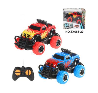 China Hot New Graffiti 4wd RC Model Style RC Vehicle ABS Remote Control Off-Road Model Toys Plastic Car Toy Made in China for sale