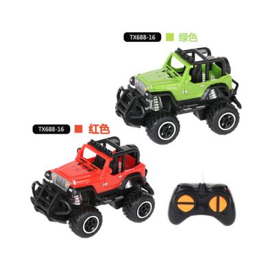 China 2021 Chinese New ABS Vehicle 4wd Toys RC Model Toy Radio Control RC Car Plastic Simulation Off-Road Model Car for sale