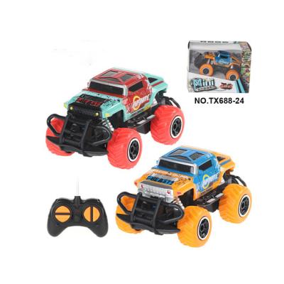 China New ABS Radio Control RC Model Car 4wd Graffiti Styling Rubber Plastic Wheels RC Car Chinese Factory Professional Vehicle Toys For Kids for sale