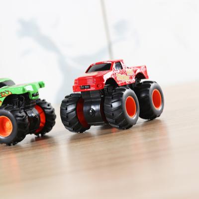 China Friction Toy Hot Selling Double Alloy Inertia Model Vehicle Children Play 1/43 Off-Road Model Car Toys Birthday Gift for sale