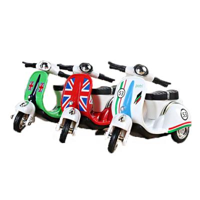 China Hot Selling Toy New 1:43 Alloy Diecast Pull Back Classic Cute Pocket Model Toy Motorcycle Children Gift Toy for sale