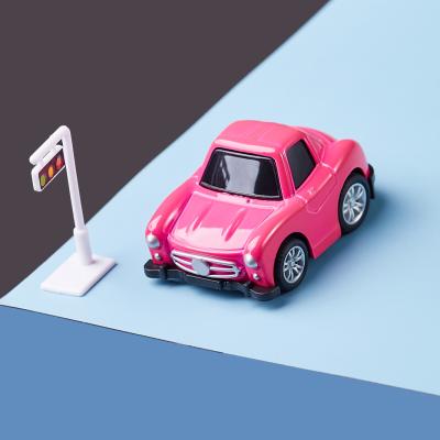 China Factory Price Pocket Mini Diecast 1/64 Scale OEM Alloy Pull Back Toy Car Model Car Chinese High Quality Toys For Children for sale