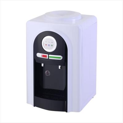 China Water Quality Guaranteed Hot Cold Normal Type Eco - Friendly Water Dispenser Tabletop Desktop Dispenser for sale