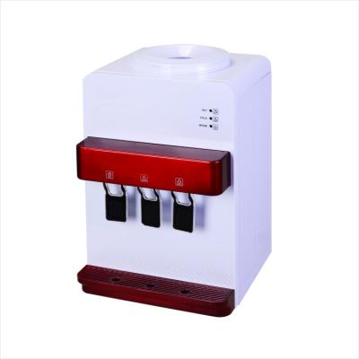 China Hot Selling Eco - Friendly Bottled Hot And Cold Desktop Type Automatic Water Dispenser For Household for sale