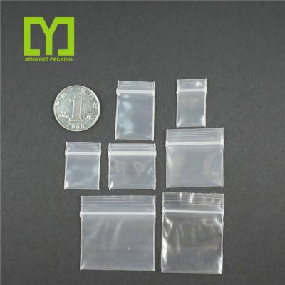 China Disposable PE Material Good Plastic Waterproof Sale Custom Mini Ziplock Bag for sale