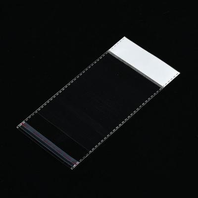 China Clear Clear Disposable Clear Polybag Cellophane Plastic Opp OPP Bopp Self Adhesive Bag for sale