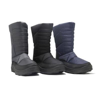 China Dark Blue Black PVC Injection Single Outsole Popular Color Outdoor Popular Snow Boots for sale