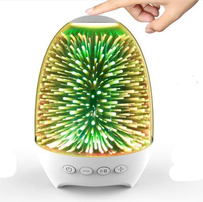 China Bluetooth/TWS/FM/SPEAKER Home Gift Amazon Magnetic Radio Led Night Light Speaker For Touch Sensor Starry Night Friendship Lamp Touch RGB Lights Room for sale