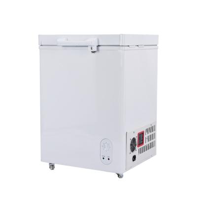 China Low Energy Consumption 100liter Solar Power DC Chest Freezer en venta