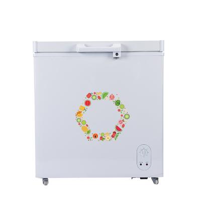 China Low Energy Consumption AV220V/110V DC12V/24V Chest Freezer Solar Battery Powered Refrigerator à venda