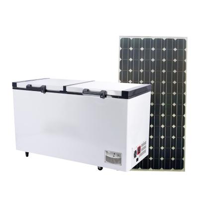 中国 Low Energy Consumption Chinese Factory 500L Household 12v Solar Chest Freezer 販売のため