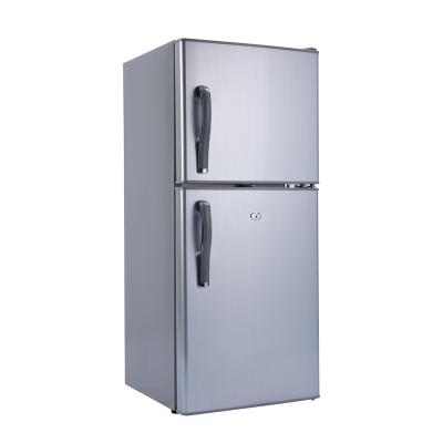 China Cheap solar compressor price 12V refrigerator 118L best solar power refrigerator zu verkaufen