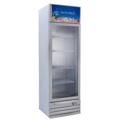 中国 Commercial Single-temperature 268L Refrigerator Showcase/Drinks Cooler/Display Refrigerator LC-268 販売のため