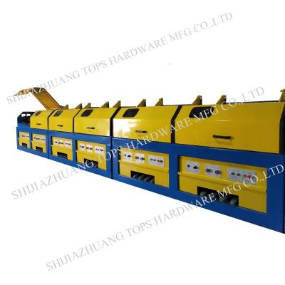 China Building material stores china sale low price carbon steel wire automatic continuous straight line wire drawing machine for sale