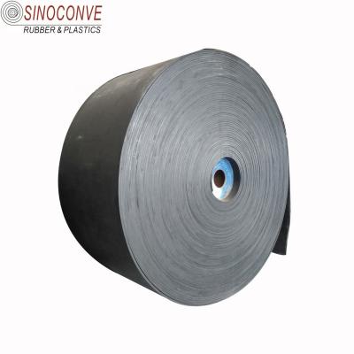 China Polyester Rubber Conveyor Belt for Stone Crusher Heat Resistant Material and 100 kg Weight for sale