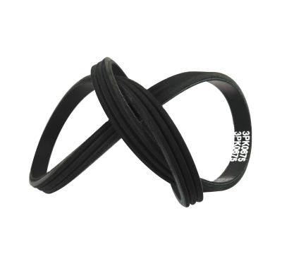 China 5pk865 Ribbed Belt for Car Engine Parts ISO9001-2008 Standard and Black for sale