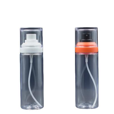 China Hot Selling 100ml Transparent Fine Mist Sprayer Pump Liquid Toner Bottle Cosmetic Bottles Packaging for sale