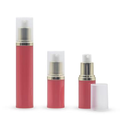 China China Factory Direct Packaging 15/40ml Hot Stamping Cosmetic Packaging Airless Lotion Bottle for sale