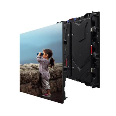 China outdoor full color rgb smd1921 outdoor 256x128mm 8scan p4 led screen display rental module Te koop