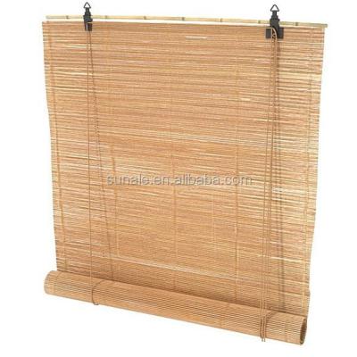 China ROMAN Pecan - Roll Up 100%Bamboo Match Lamp Shades for sale