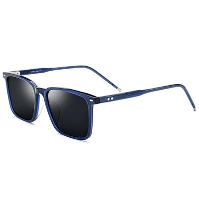 China 400 Stylish New Design Square Logo Anti-UV Custom Men's Unisex Women Driving Sun Glasses for sale