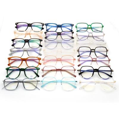 China Retro Optical Eyewear Matching Glasses Round Tr90 Olive And Leaf Eyeglasses Multicolor Optical Frames for sale