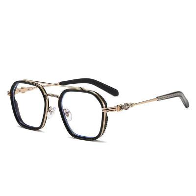 China Wholesale Felaxible Women And Men Glass River Square Reading Optical Glass Frame for sale