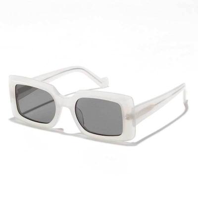 China 400 Sellers Vintage Anti-UV Sunglasses Small Wholesale Quality Big Square Frame For Female And Male for sale